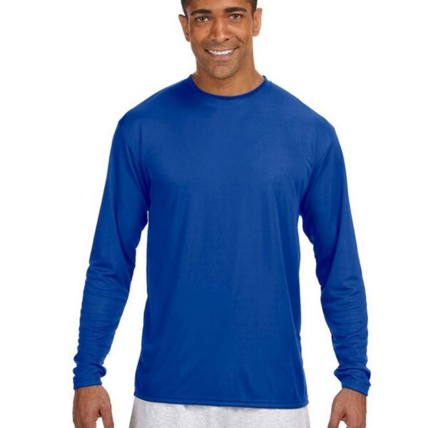 A4 N3165 Adult Cooling Performance Long Sleeve Crew